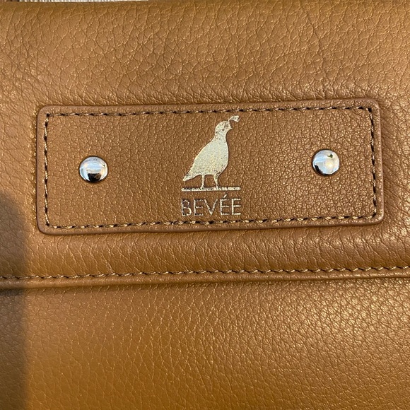 Tan Bevee Leather Wallet Cross Body - Picture 3 of 5